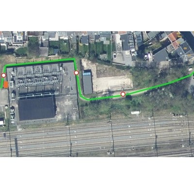 Gare de Welkenraedt - construction d'une nouvelle sous-station