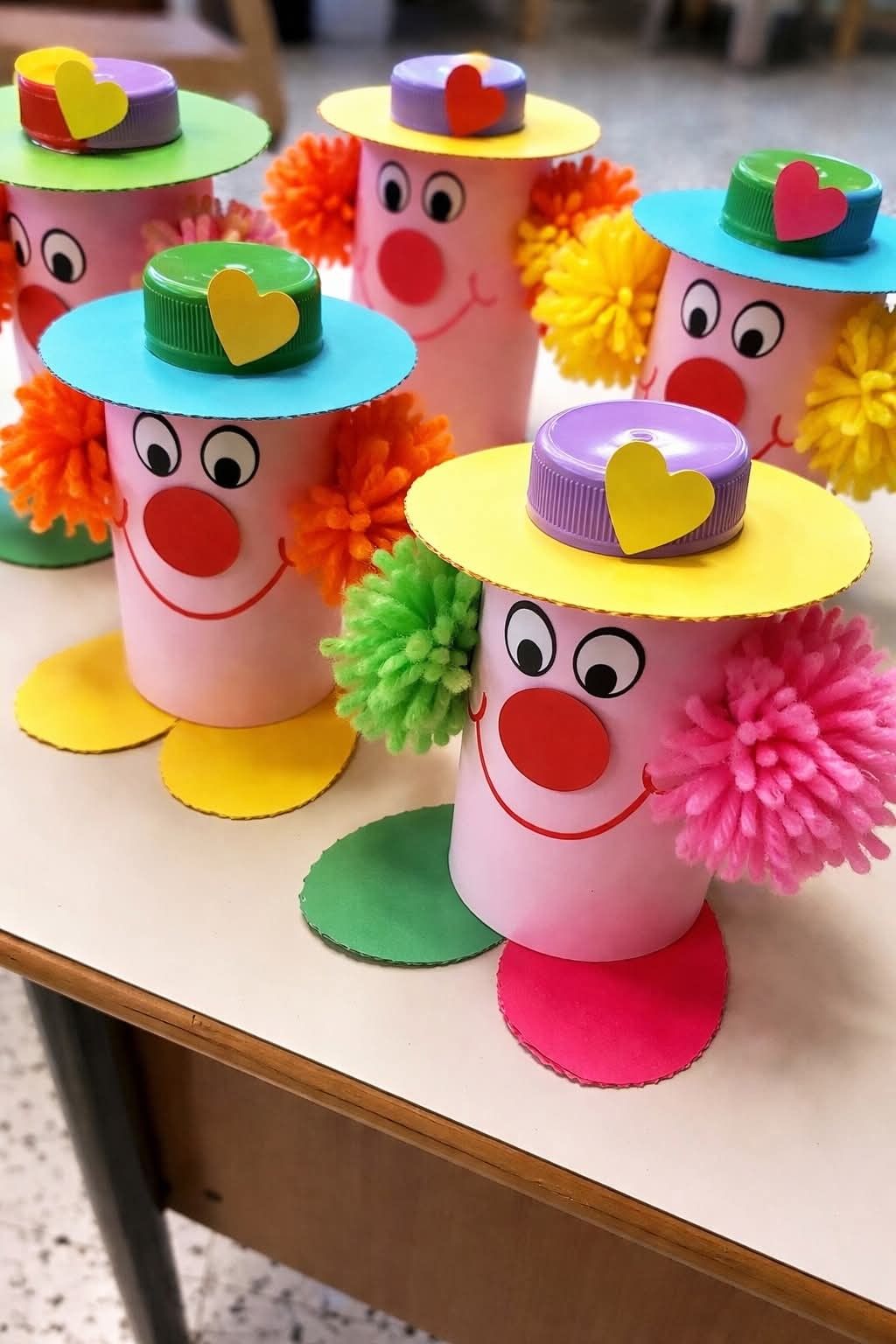 Clown rouleau WC