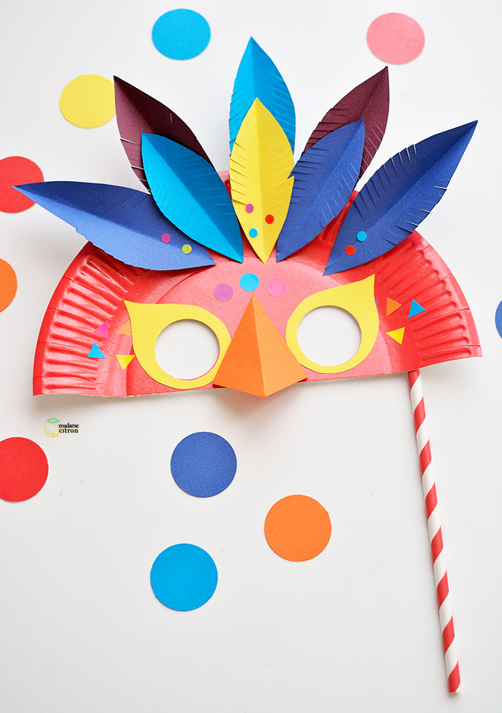 Masque assiette