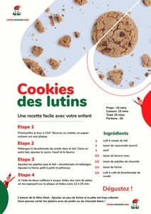  Recette cookies  – https://www.lutin-farceur.com/cookies-de-lutin/