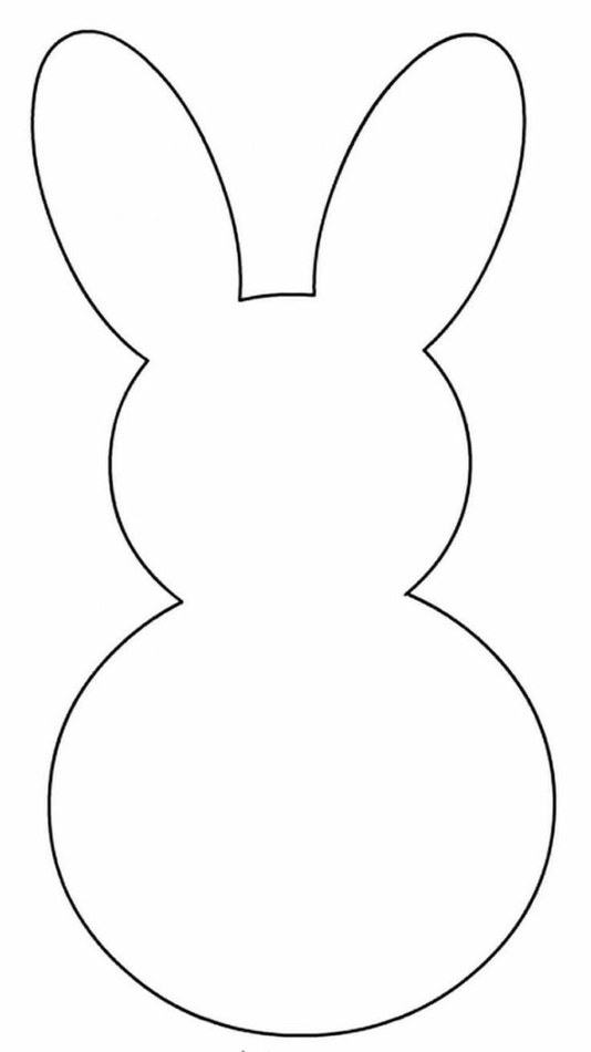 Modèle 2 gabarit lapin