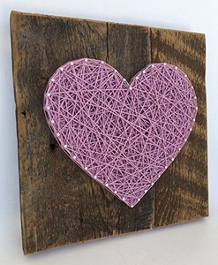 coeur en ficelle