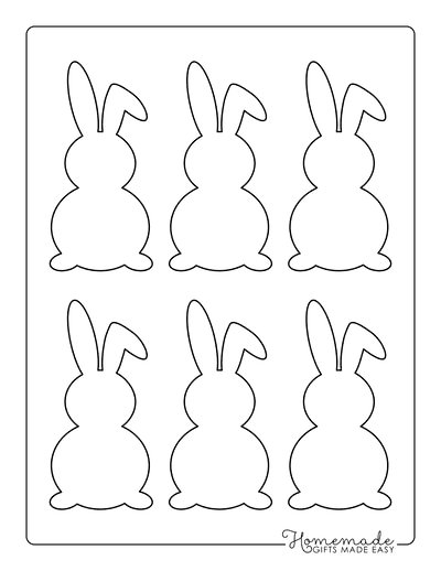 Modèle 1 gabarit lapin