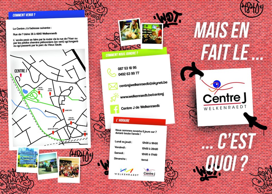 triptyque de présentation